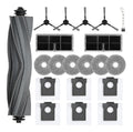 pour Accessoires 20 Robot Aspirateur L10s Ultra Gen2/L40 Ultra Air pour L10s Pro Ultra Heat / Mova E30 Ultra 1 Brosse Principale 6 Sacs 6 Serpilliere 2 Filtres 4 Brosses Laterales